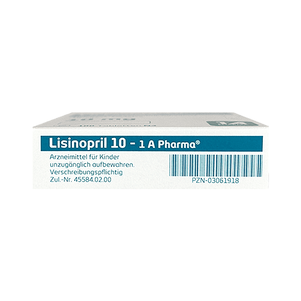 Lisinopril - 1 A Pharma 10 mg